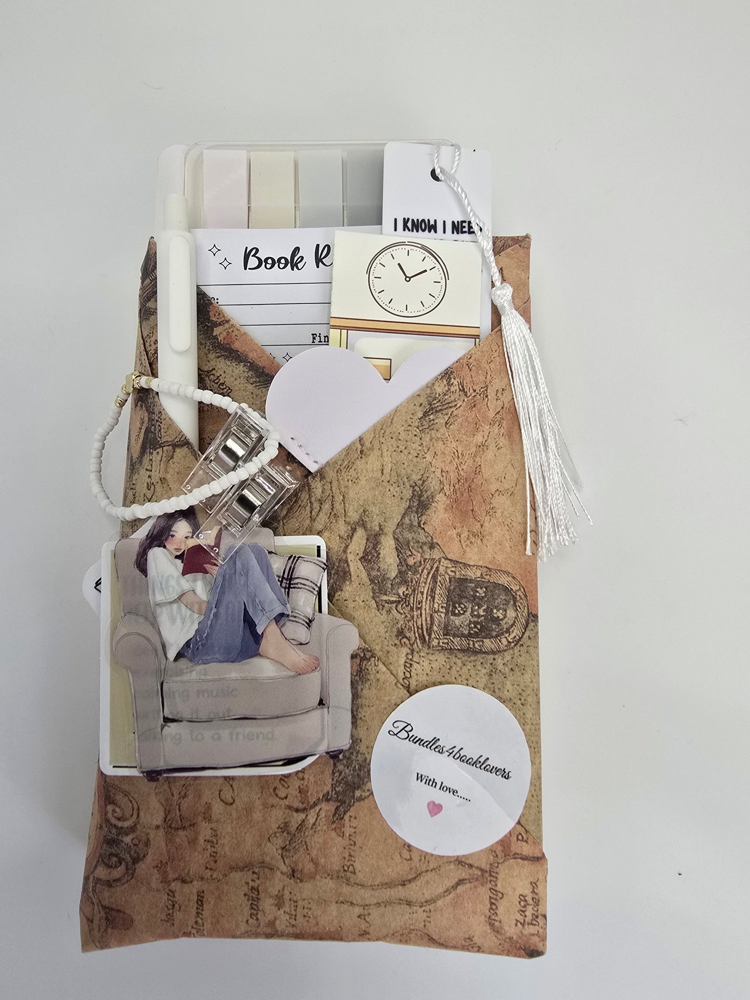 Bespoke Brown Bookish Gift Set