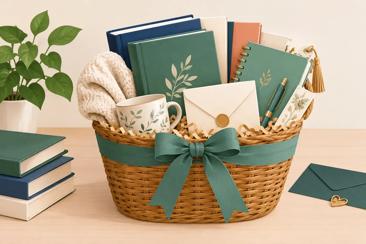 12 Book Bundle Gift Basket Examples to Gift