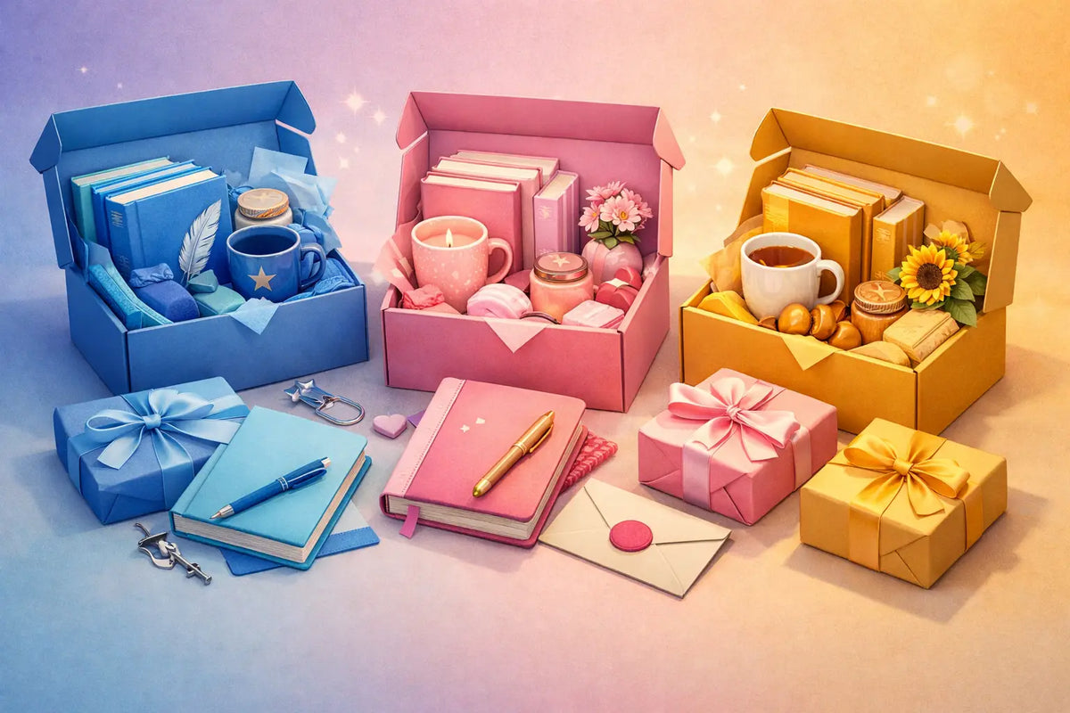 Best Colour Themed Book Boxes for Cosy Gifting