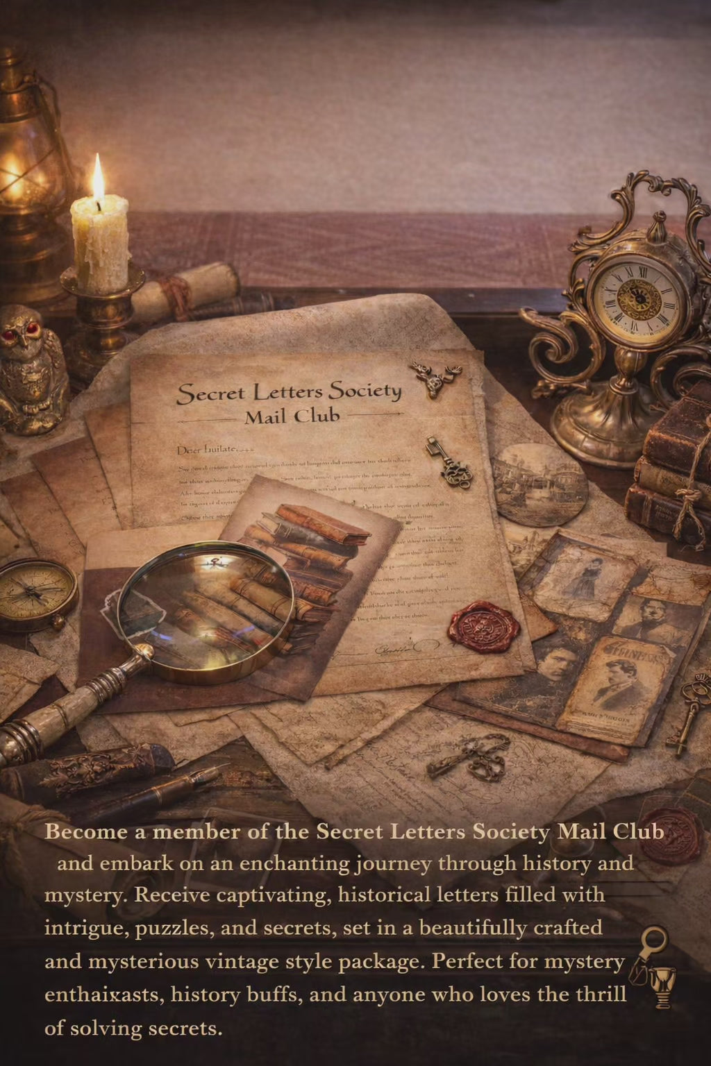 Load video: Secret Letters Society