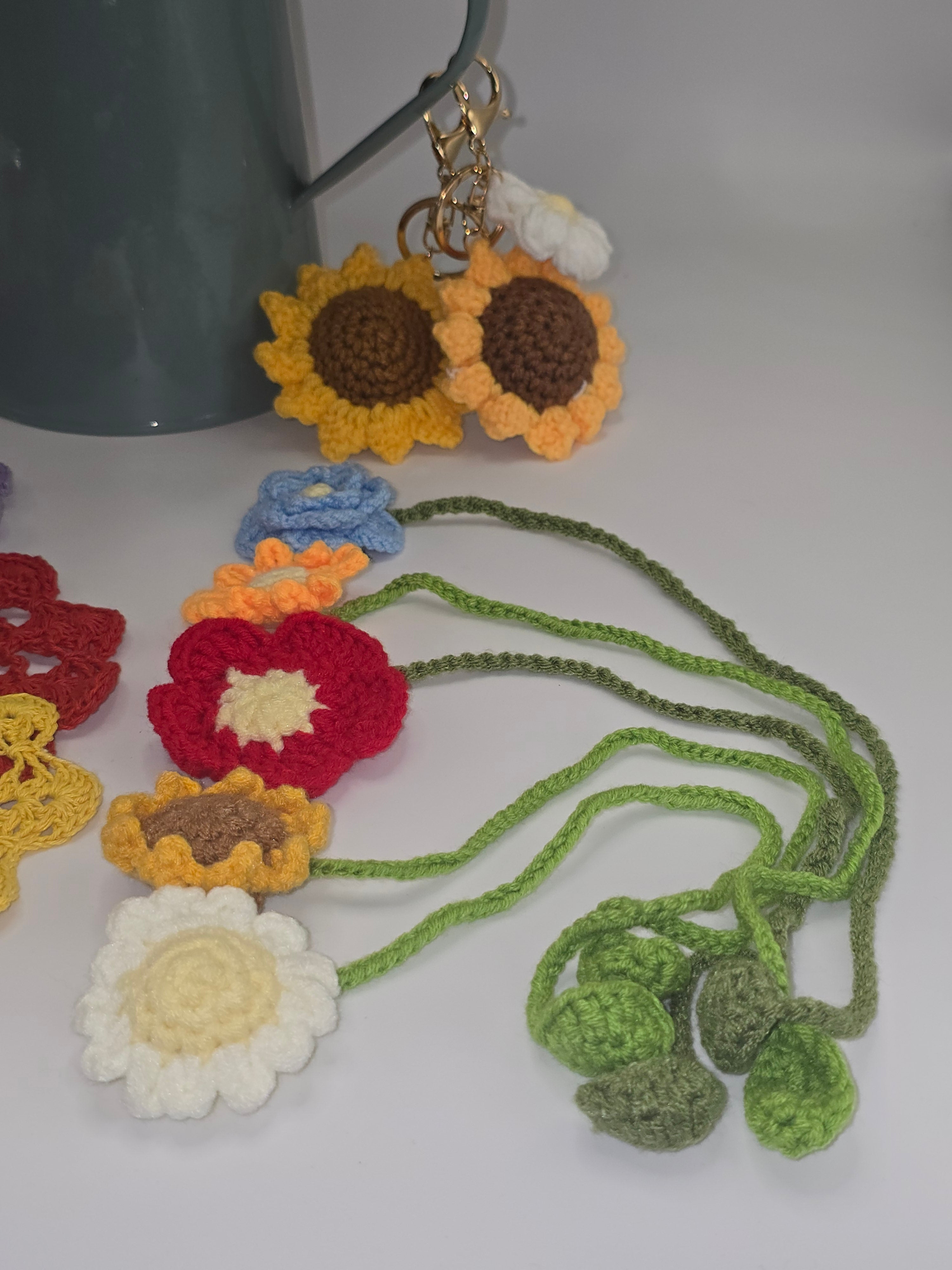 Crochet Flower Bundle