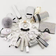 Safety Keychain Set - Silver