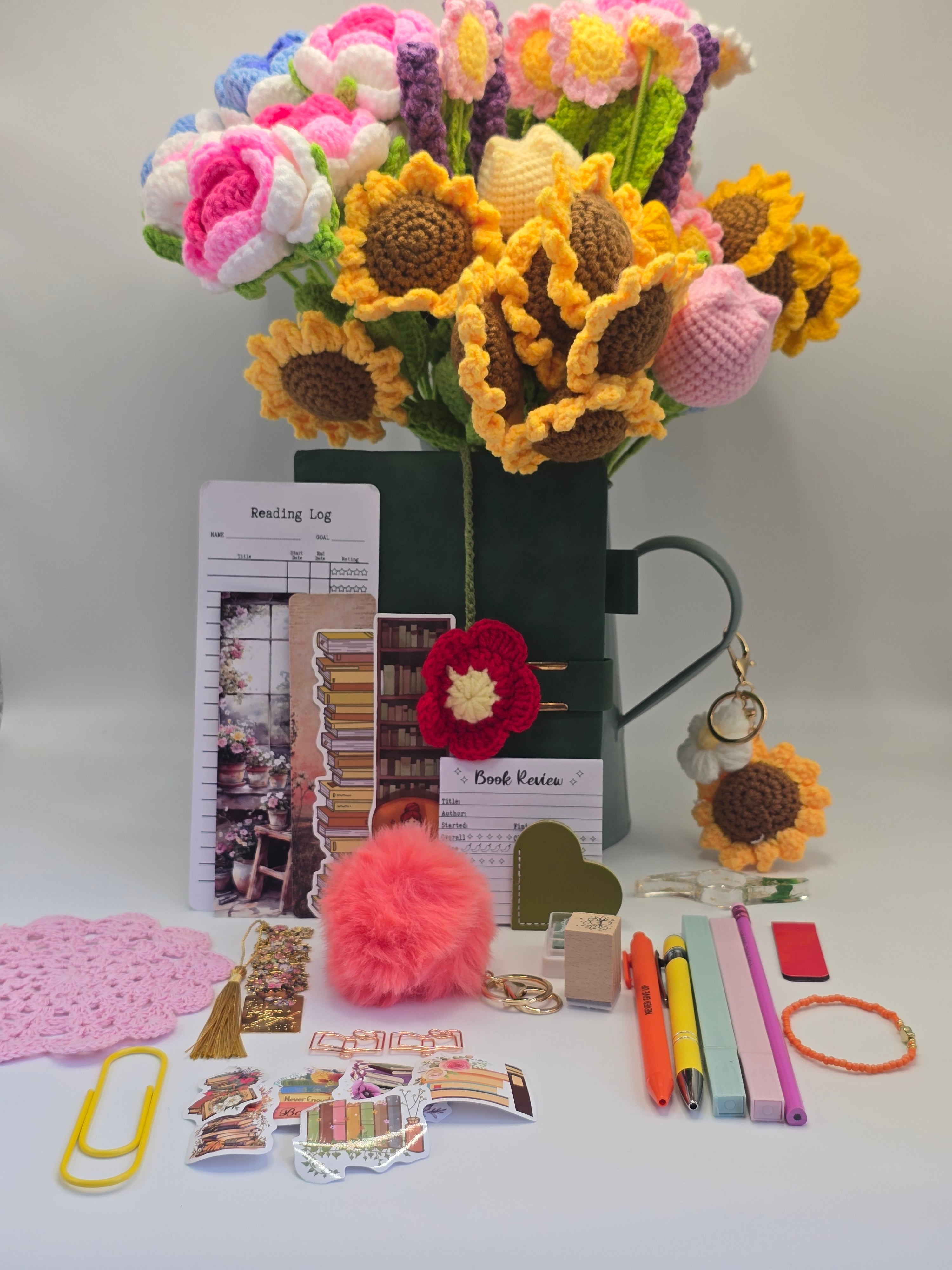 Crochet Flower Bundle