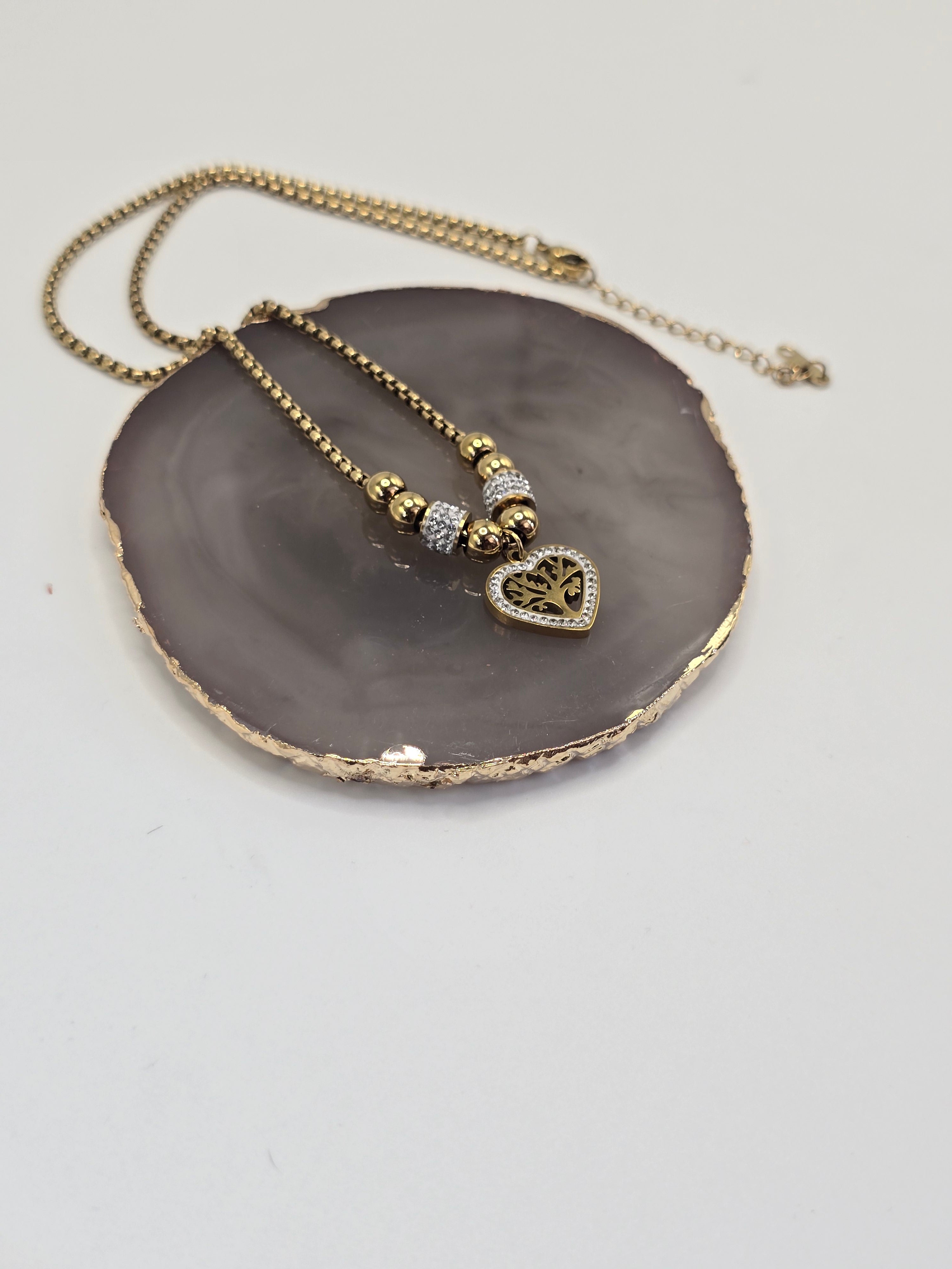 Heart Tree of Life Necklace