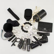 Safety Keychain Set - Black