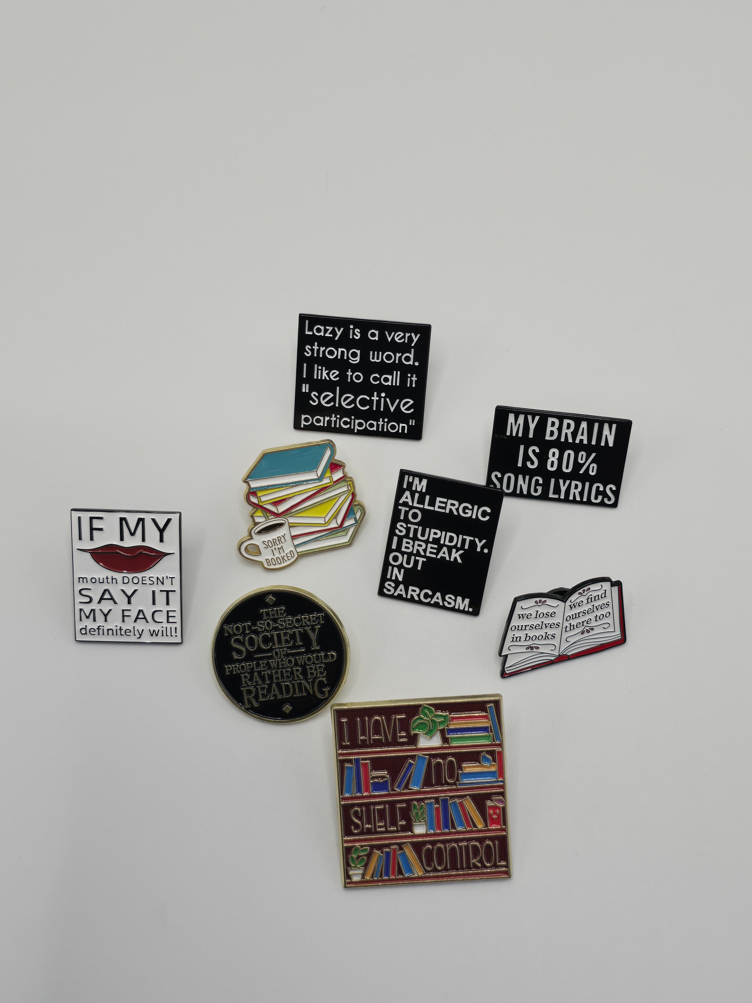 Enamel Pins (Add-On Only)