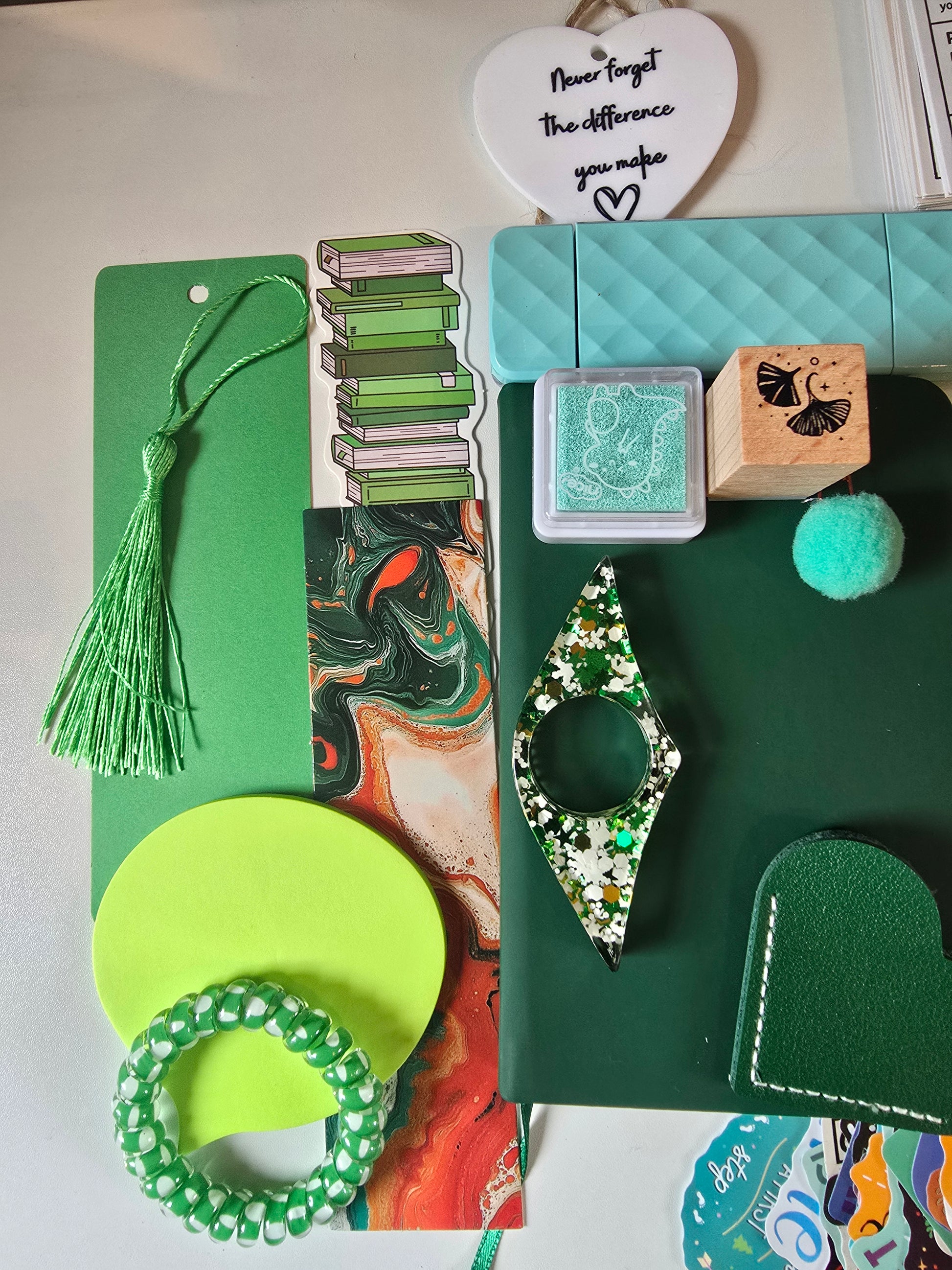 Mindfulness Bookish Bundle with relaxing books and gifts