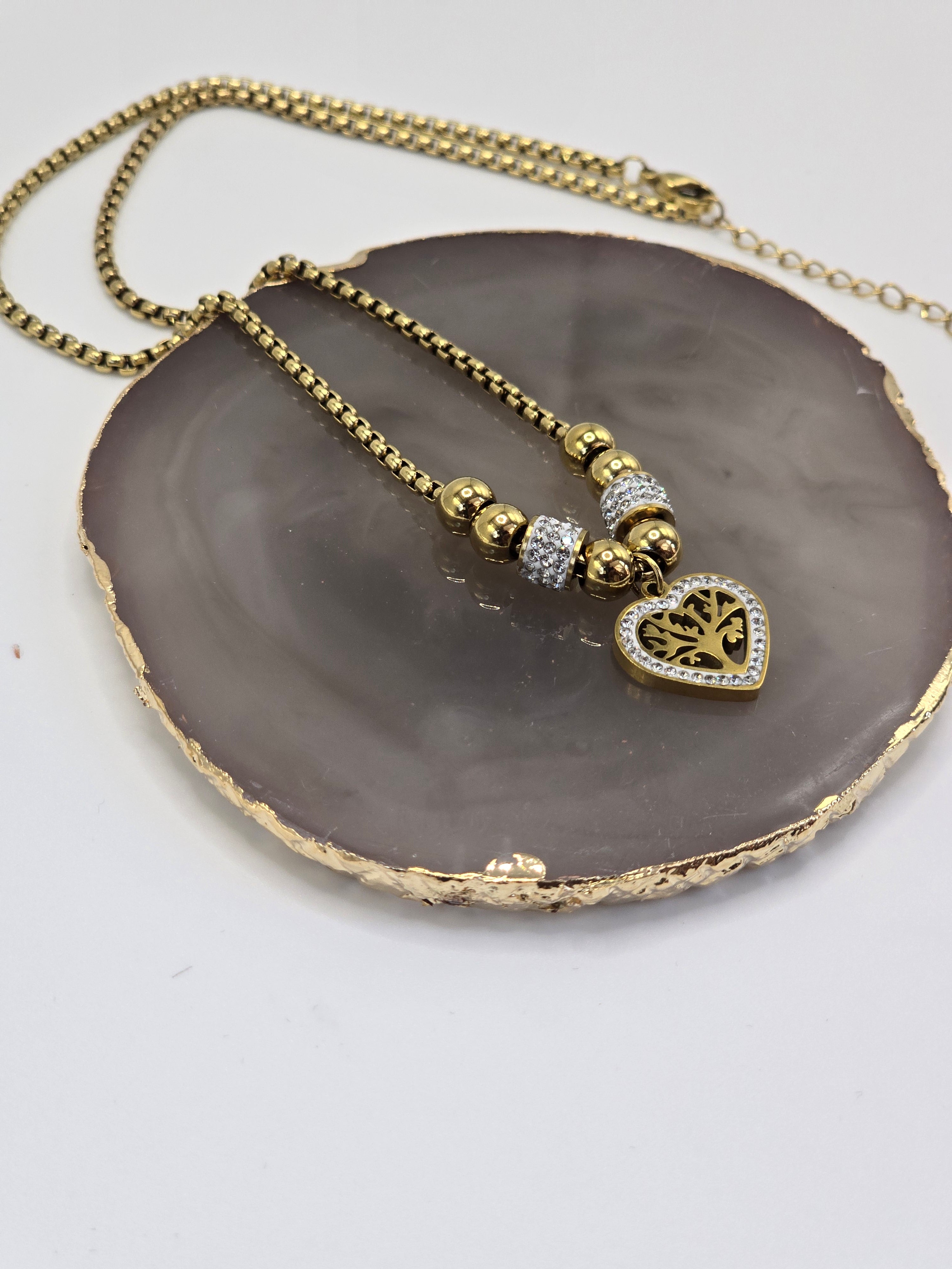 Heart Tree of Life Necklace