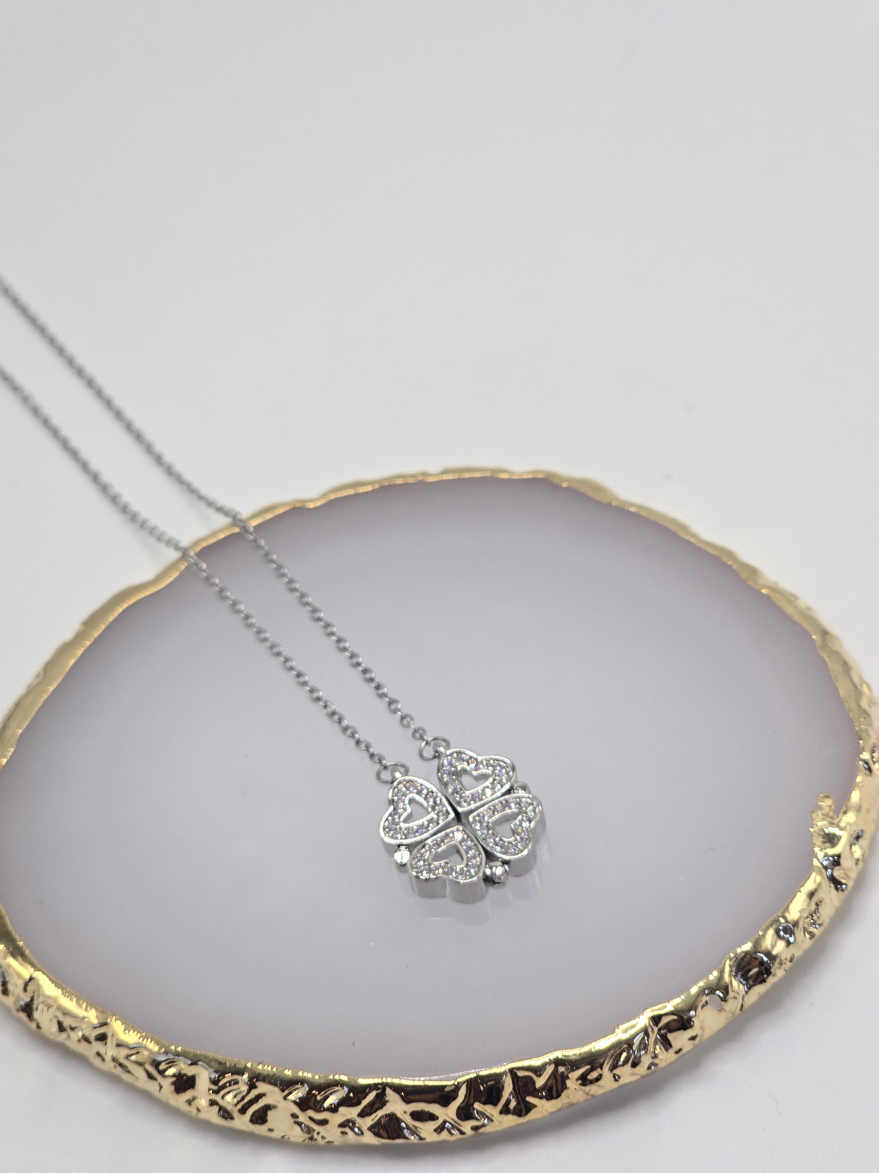 Silver Heart Pendant Necklace