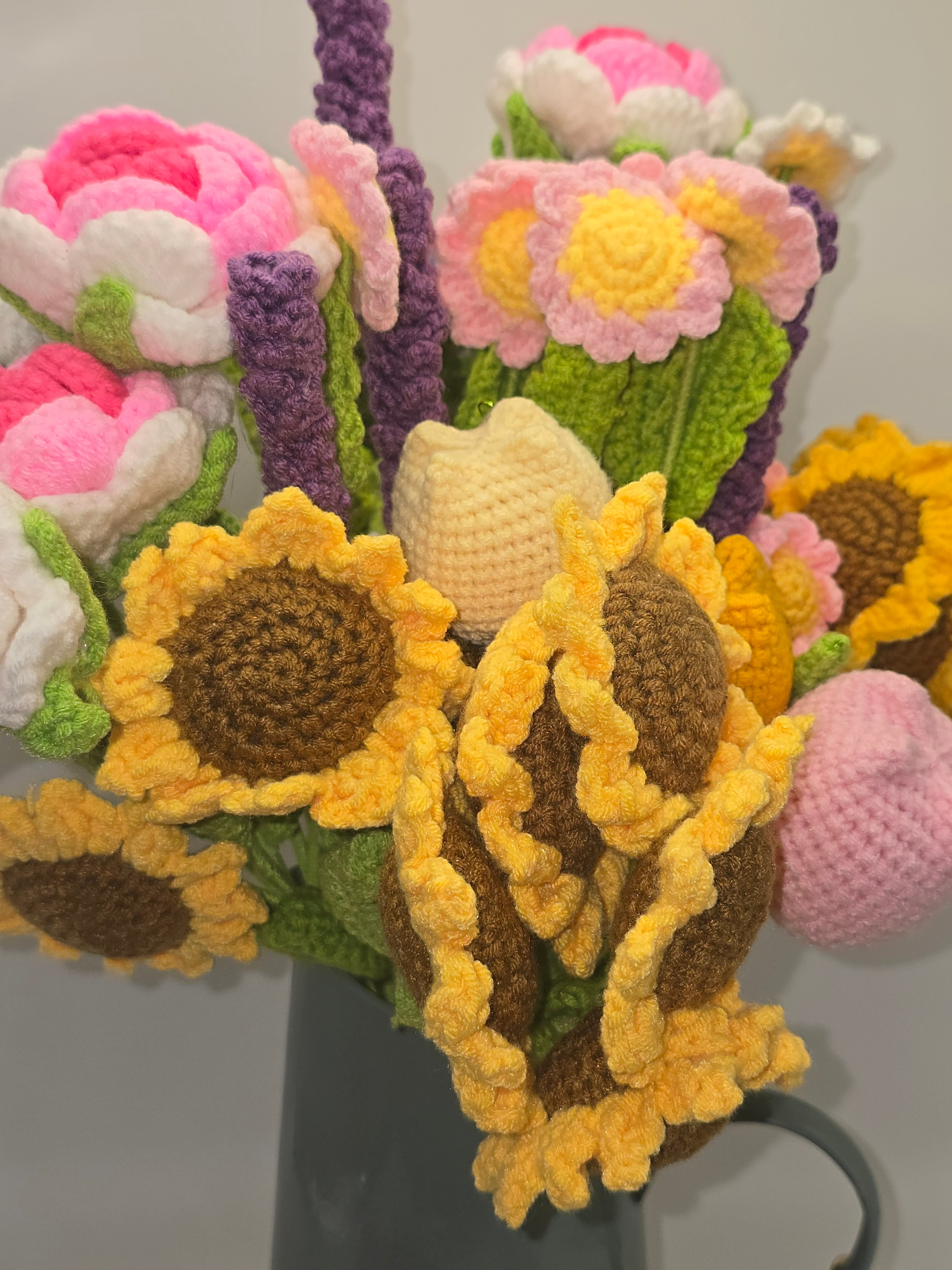 Crochet Flower Bundle