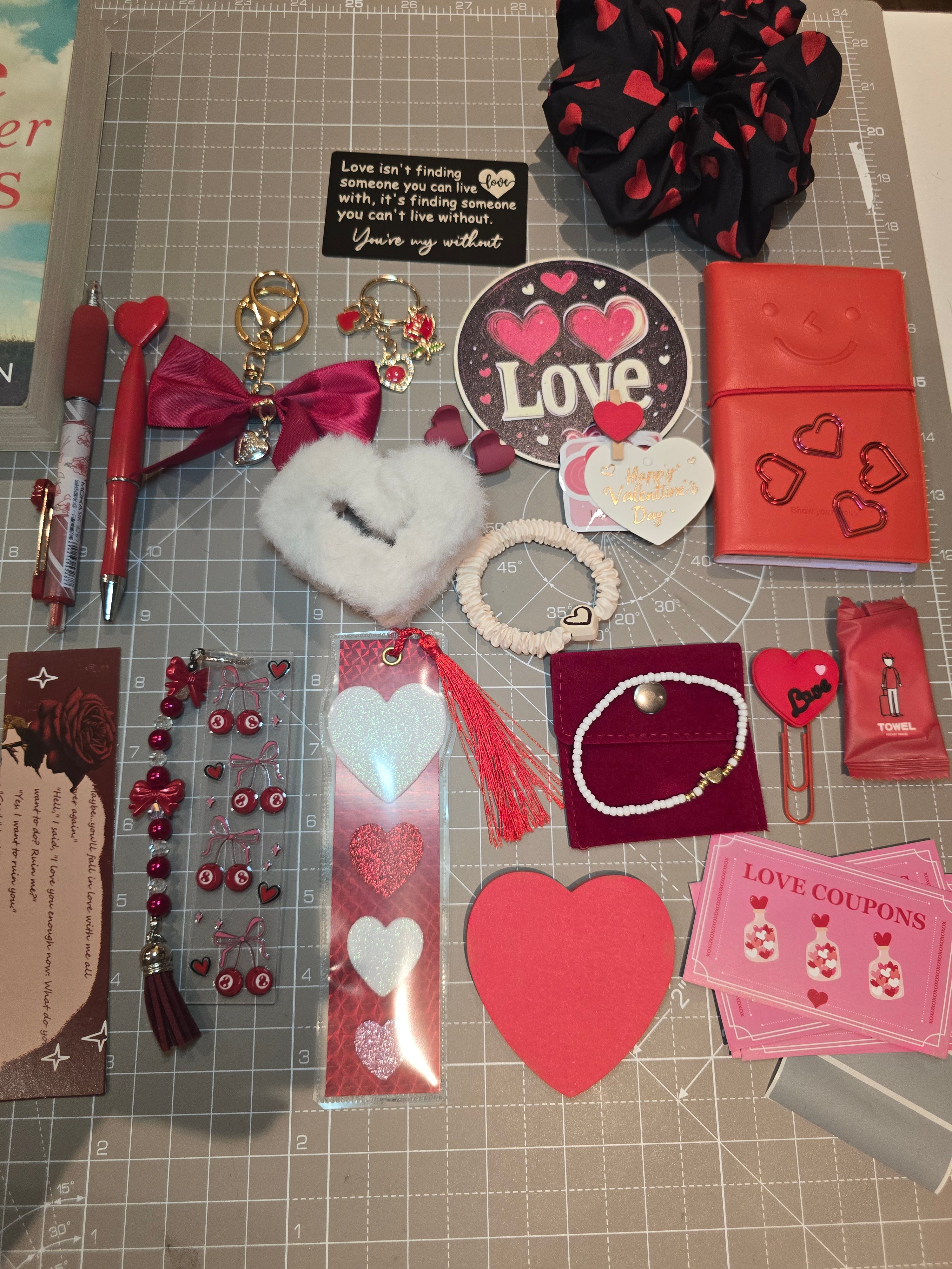 Blind Date With a Book Valentines Theme.